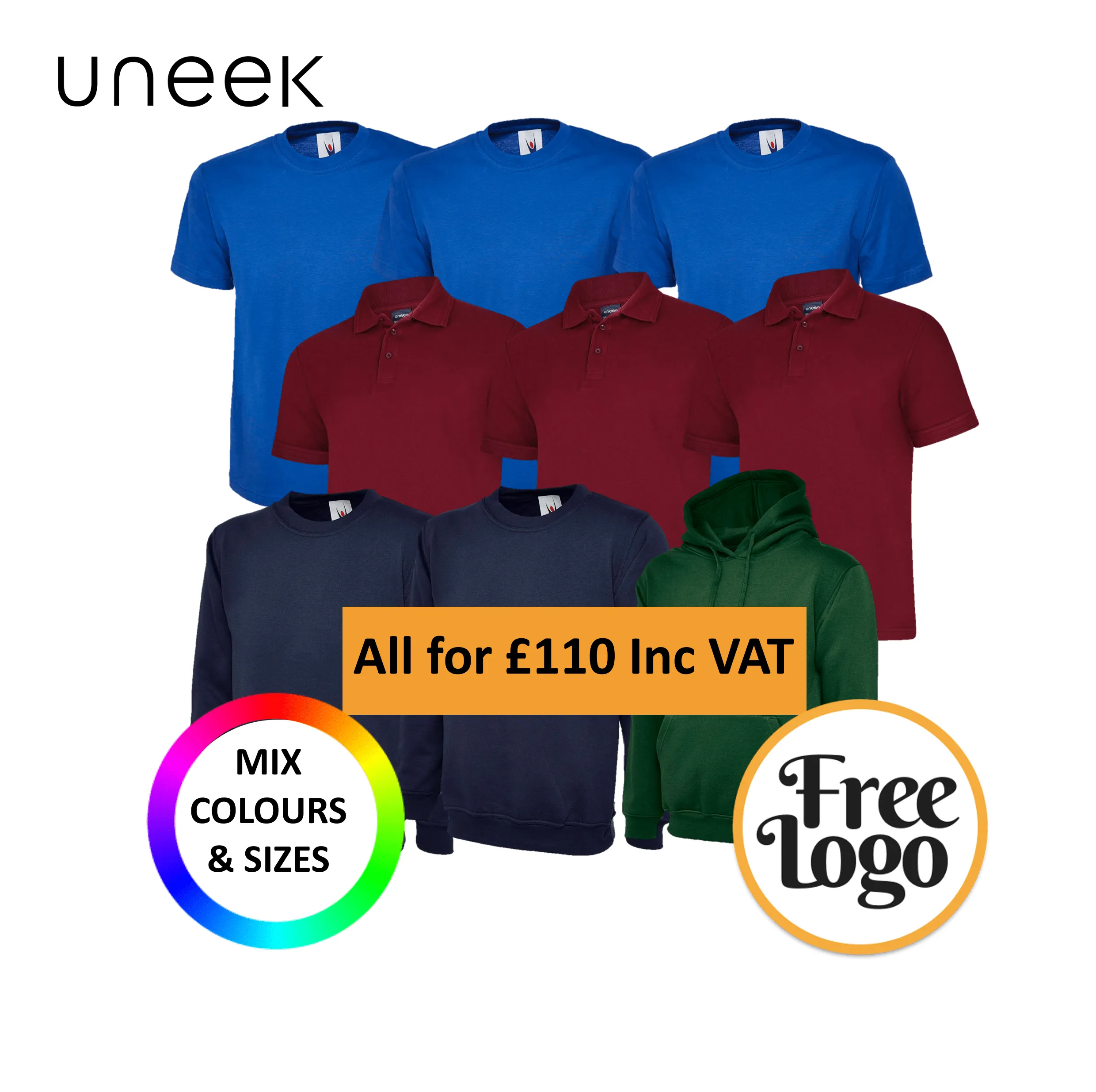 £110 Inc Vat FREE LOGO Mega Bundle