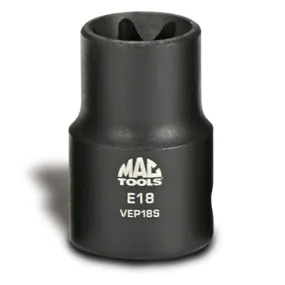 1/2" Drive Impact Inverted Star Socket - E18