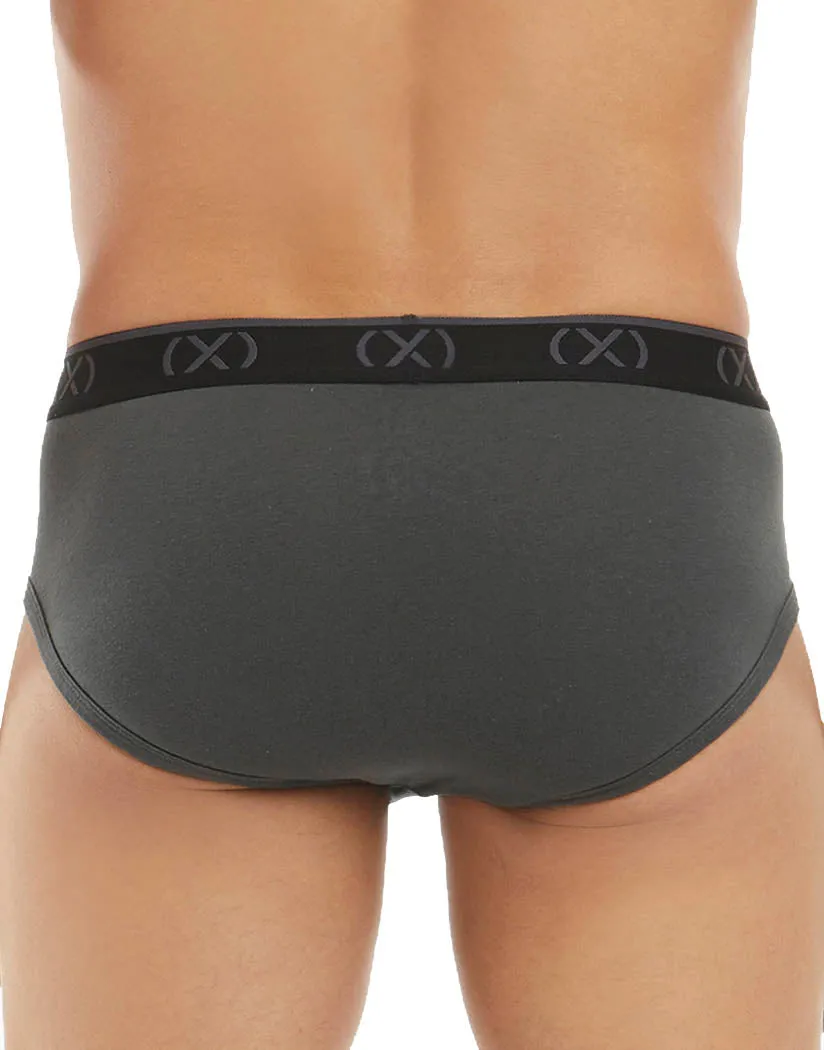 2xist 3-Pack No Show Brief X40020