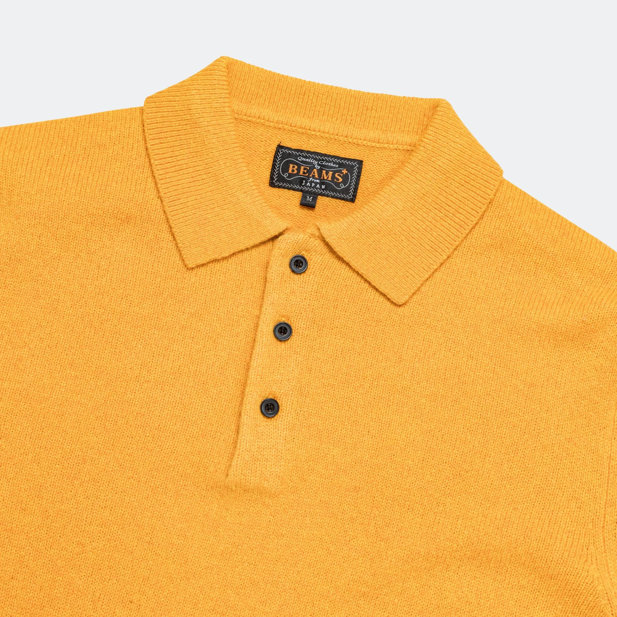 9G Knit Polo - Gold