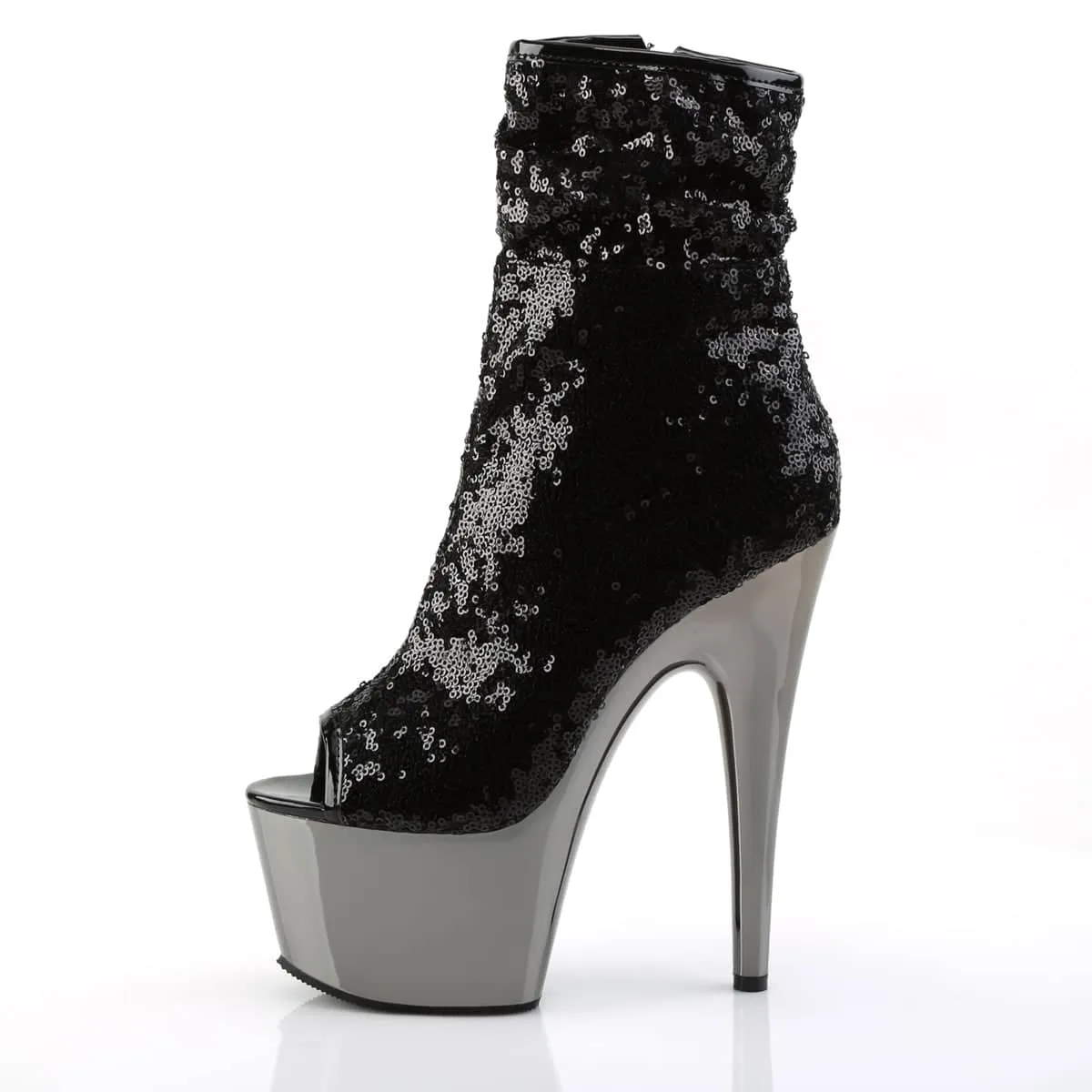 ADORE-1008SQ Sequin Ankle Boots