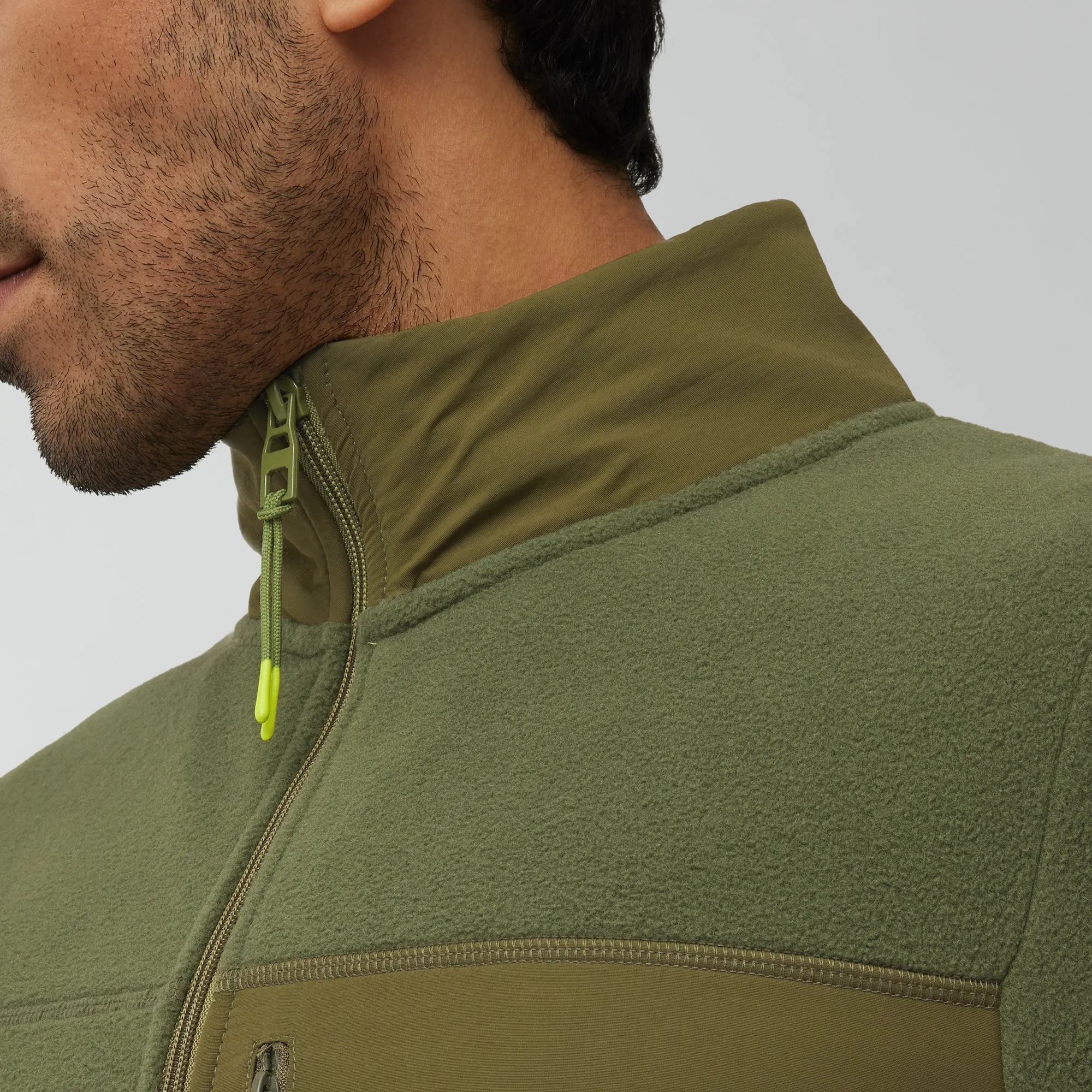 Alterra Fleece Jackets Olive Green