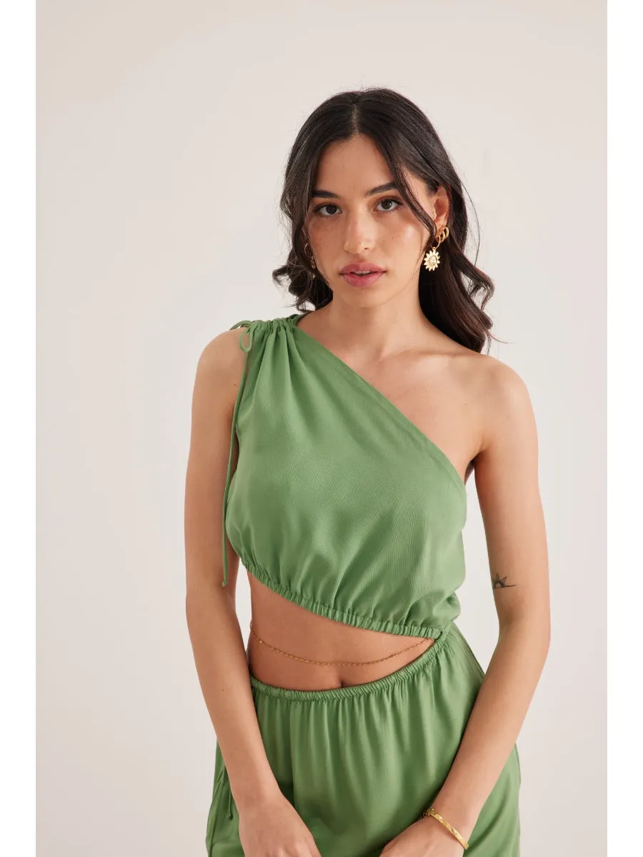 Always the Muse Green Long Dress