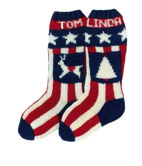 Americana Christmas Stockings Pattern