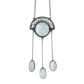 Arts & Crafts Moonstone Necklace