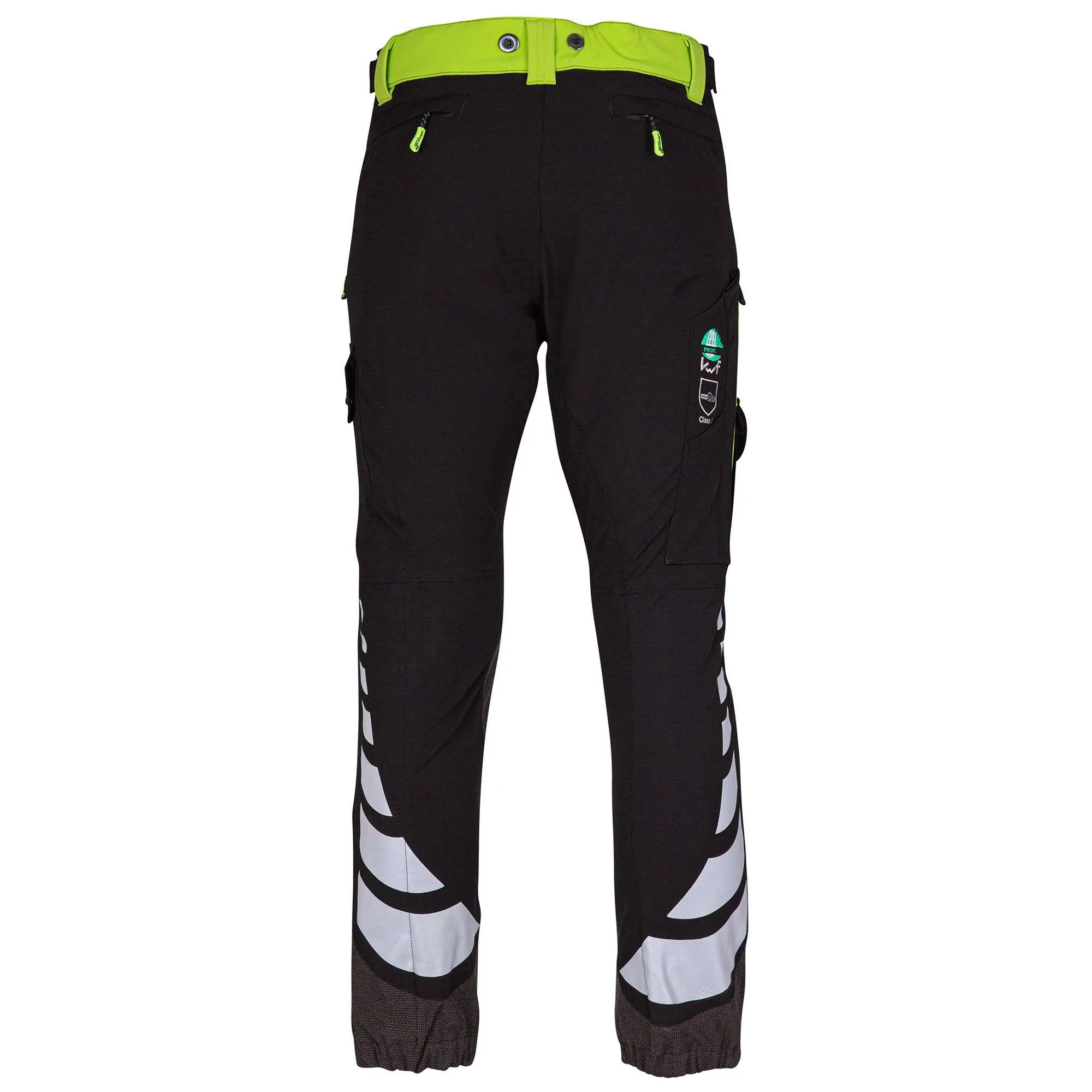 AT4050(F) Breatheflex Chainsaw Pants Female Design C Class 1 - Lime