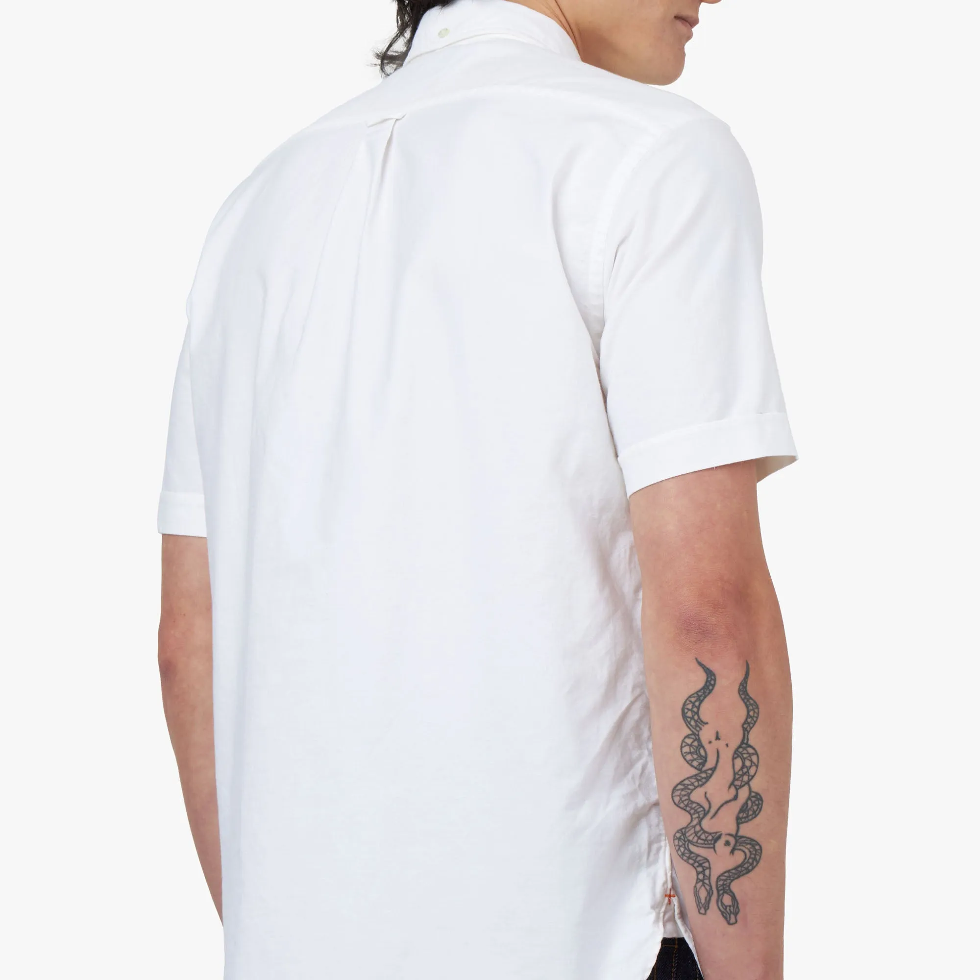 BEAMS PLUS B.D. Pullover Short Sleeve / Oxford White