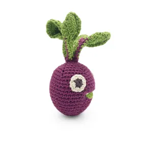 Betty Mini Beetroot - Baby Rattle