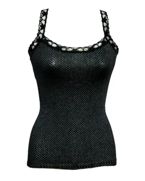 Black Net Teen Age Camisole