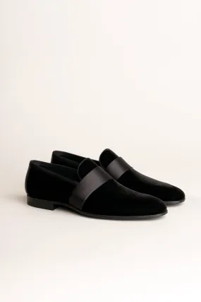 Black Velvet Jenaro Loafer