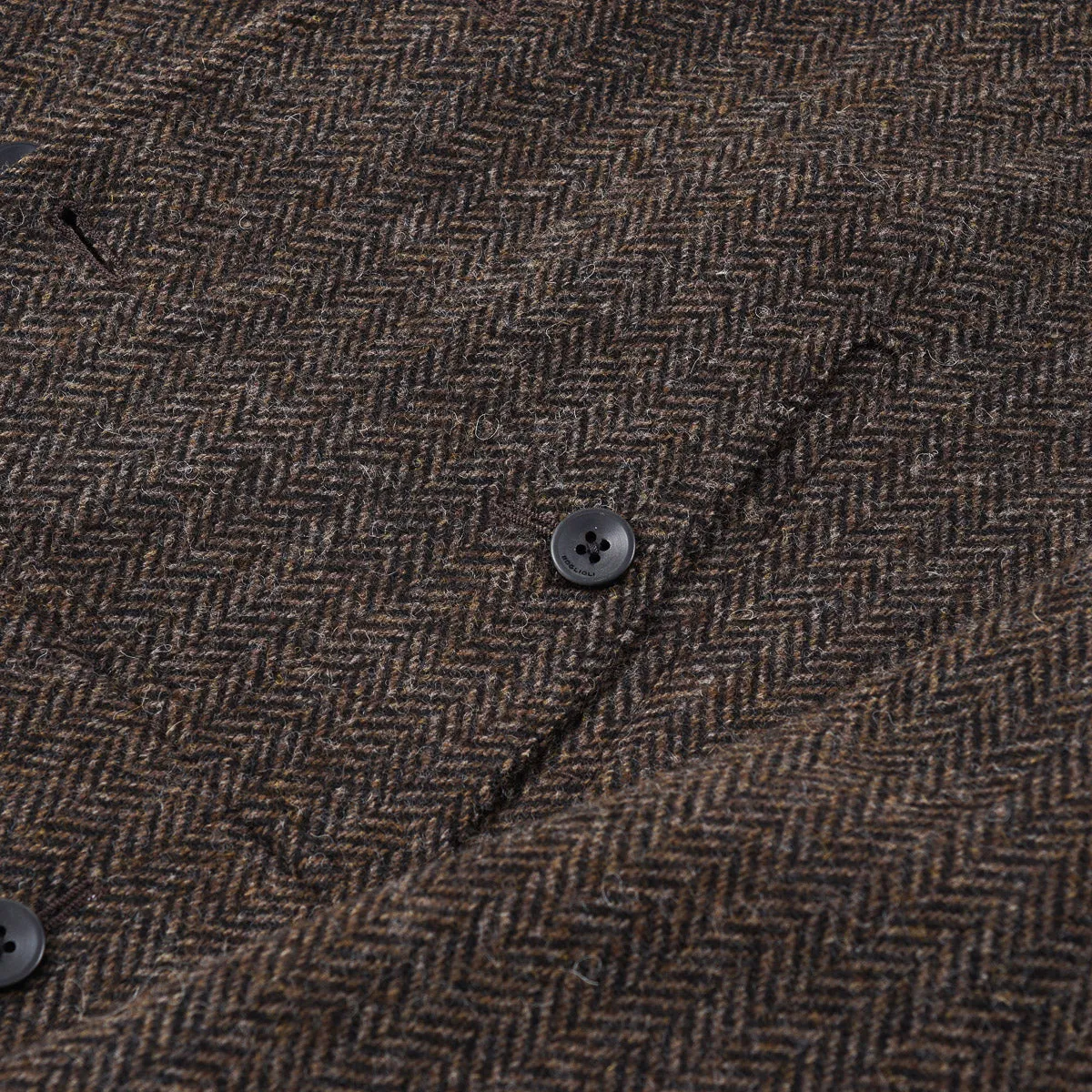 Boglioli Wool Outer Blazer with Quilted Lining