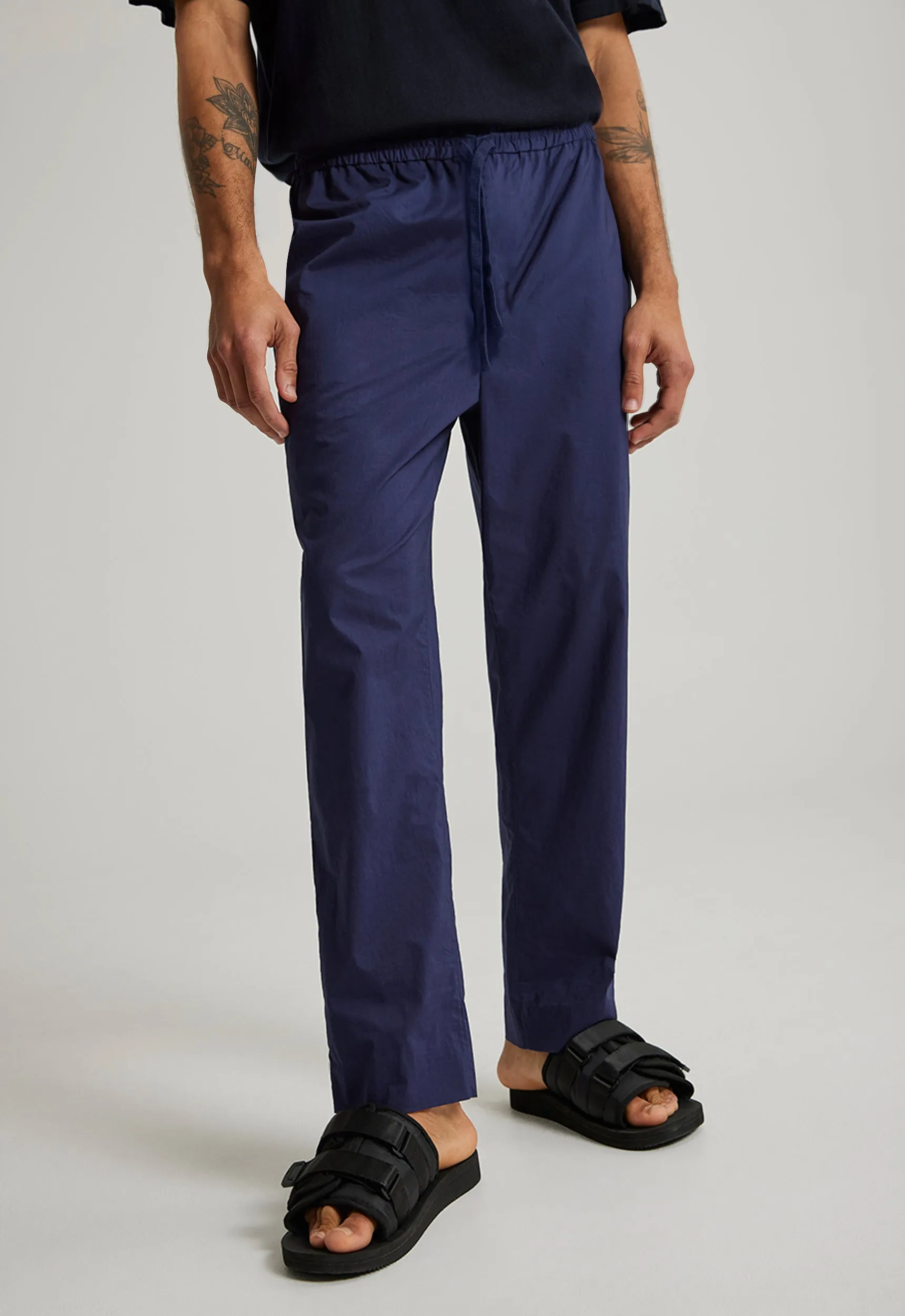 Bosco Cotton Pant - Inkwell