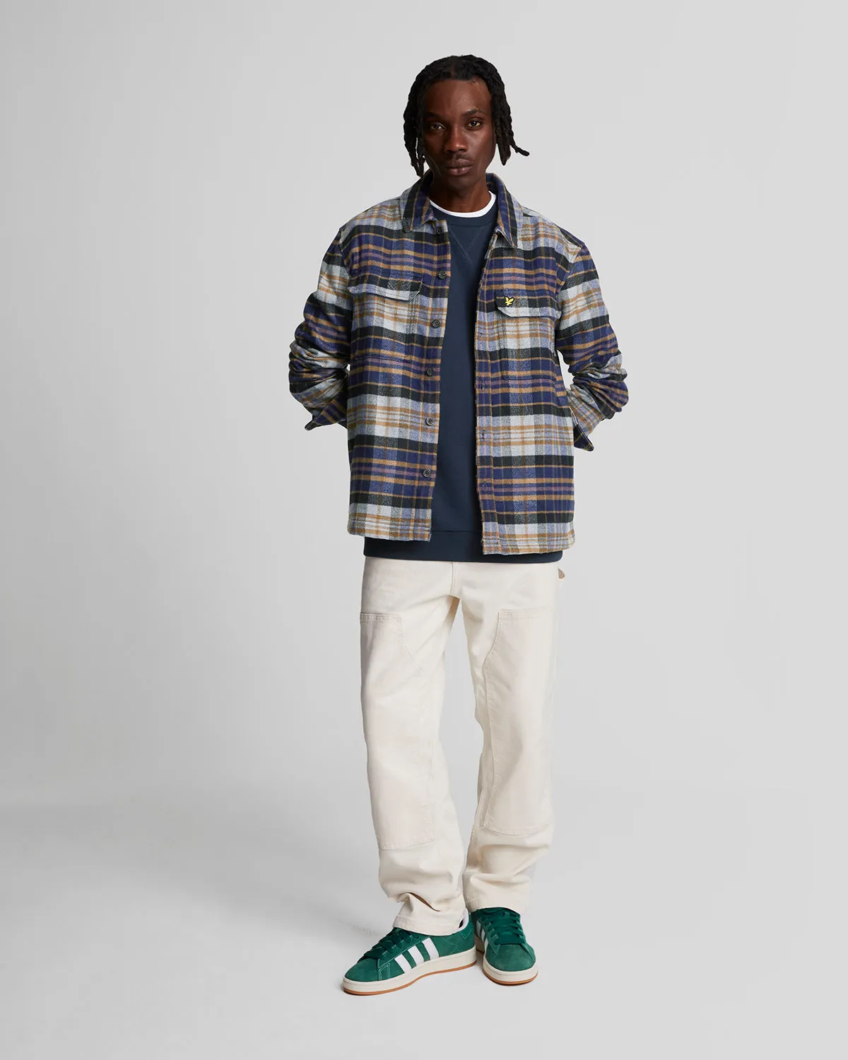 Check Flannel Overshirt