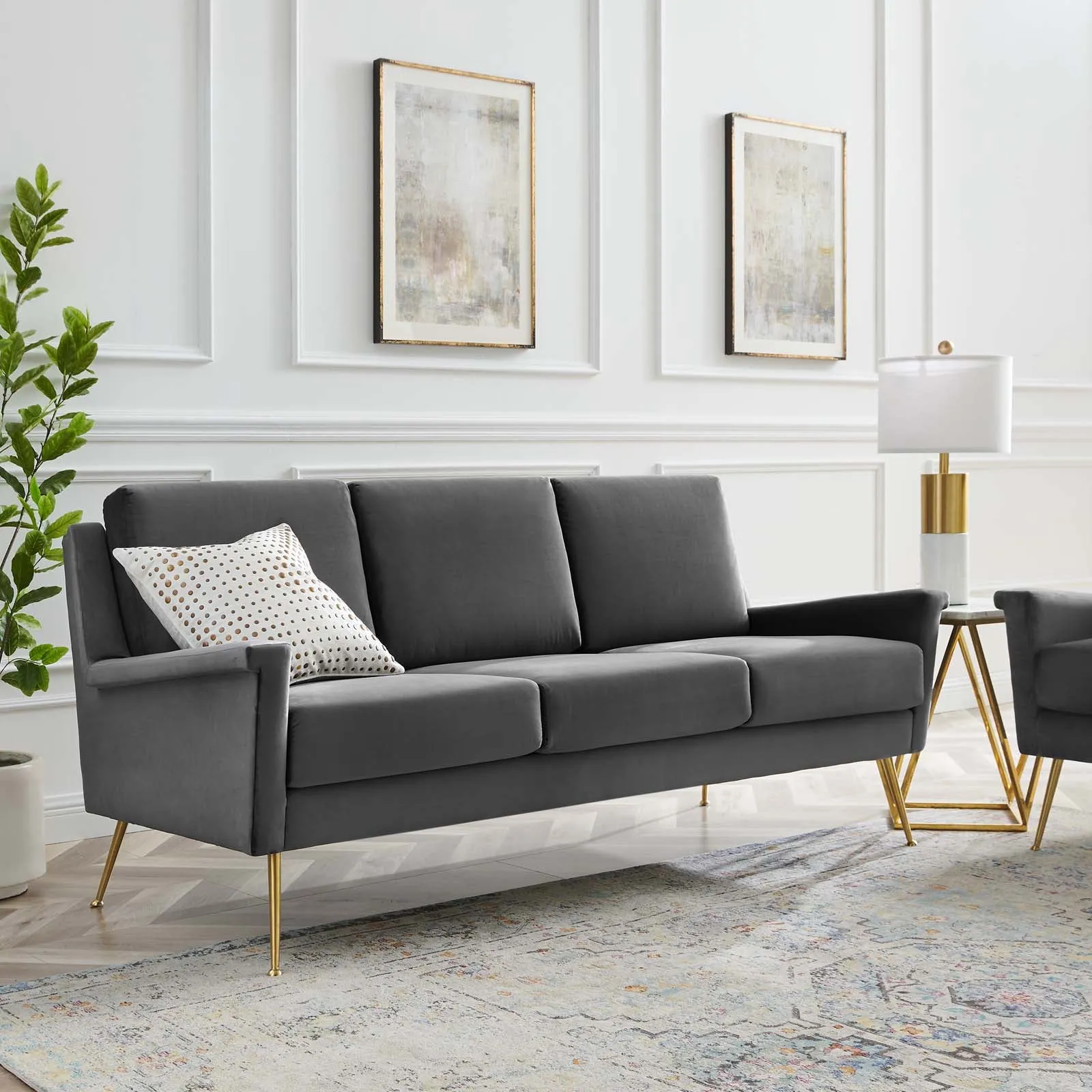 Chesapeake Performance Velvet Sofa by Modway