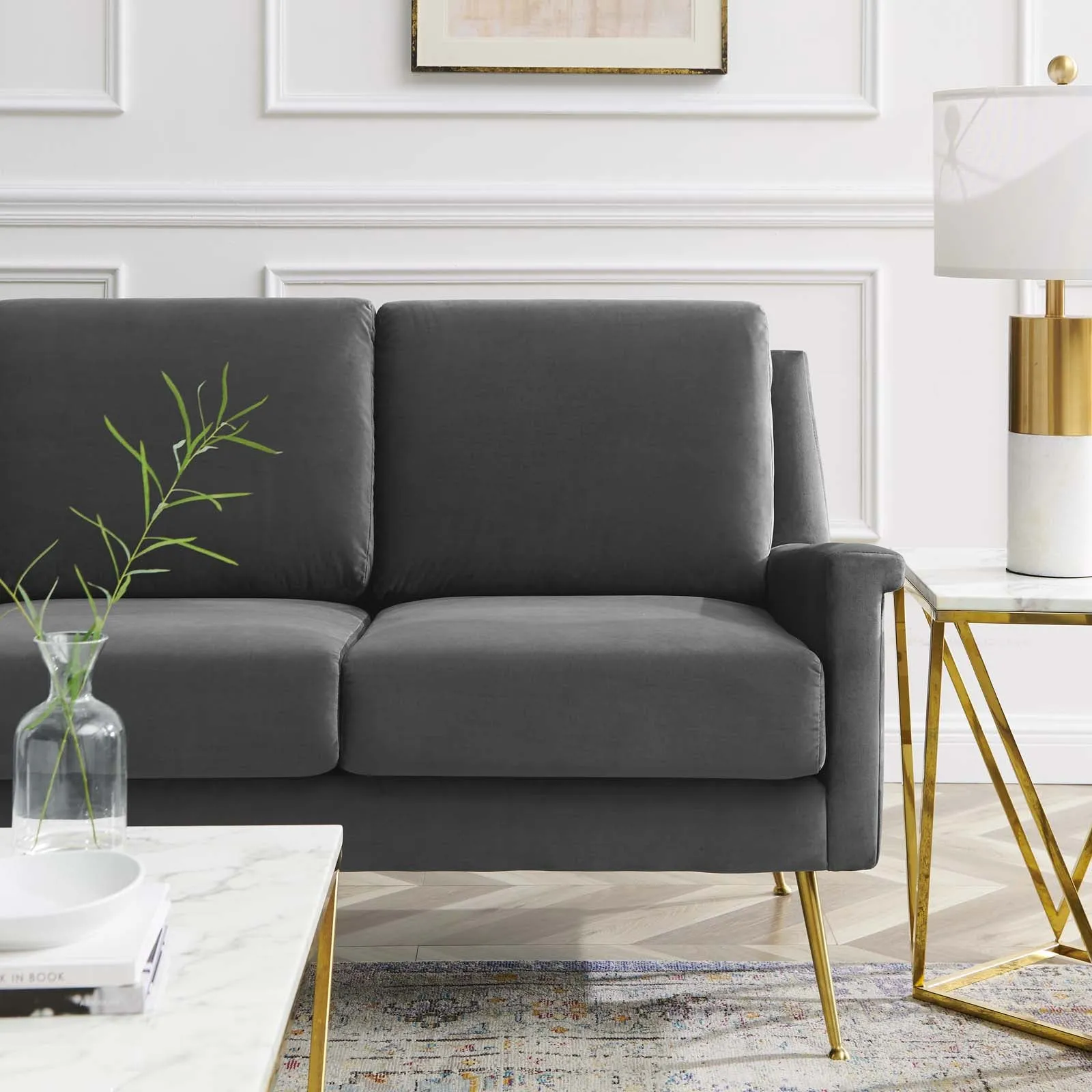 Chesapeake Performance Velvet Sofa by Modway