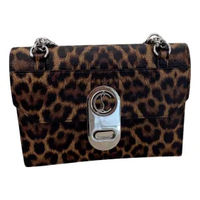 Christian Louboutin Elisa Calf Empire Leopard Bag