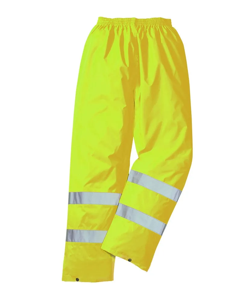 Class E ANSI/ISEA Portwest Yellow Hi-Vis Traffic Pants