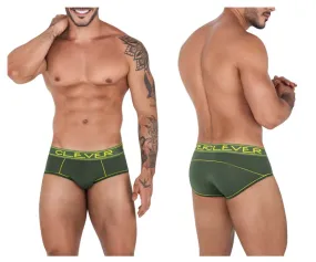 Clever 1527 Strait Briefs Color Green