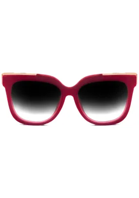 Coco Sunglasses in Red Velvet