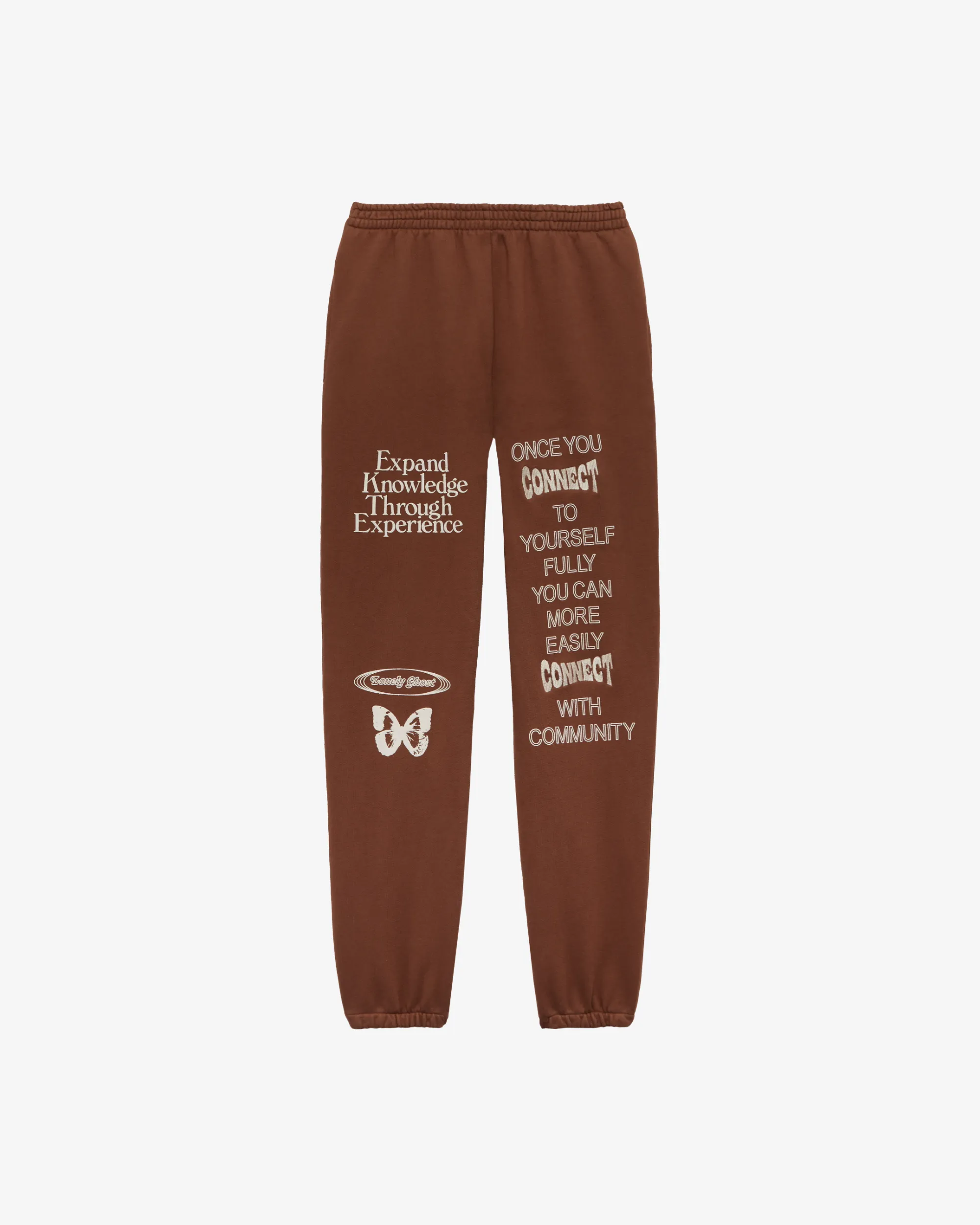 Connect Heavyweight Sweatpants - Brown