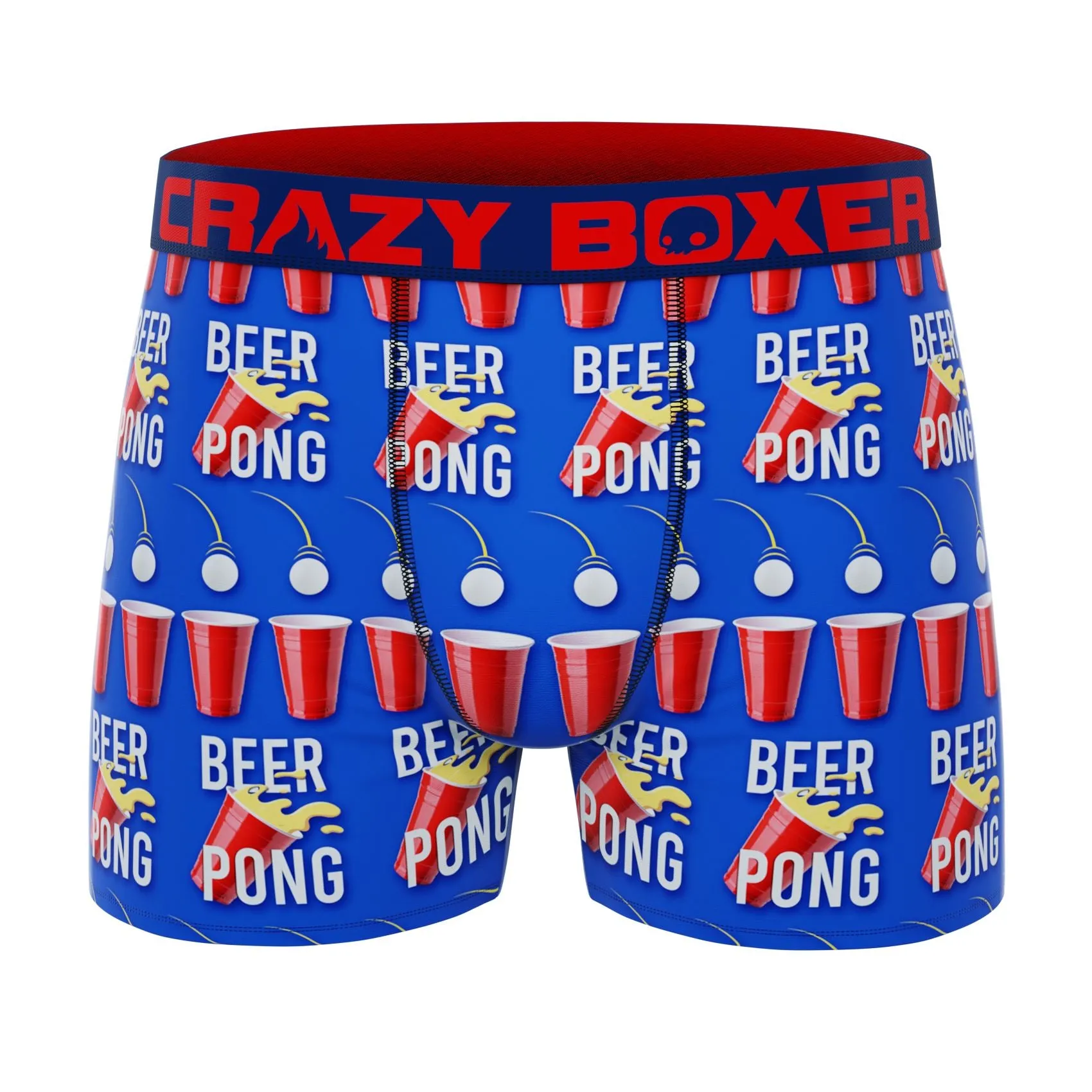 CRAZYBOXER Beer Men's Boxer Briefs