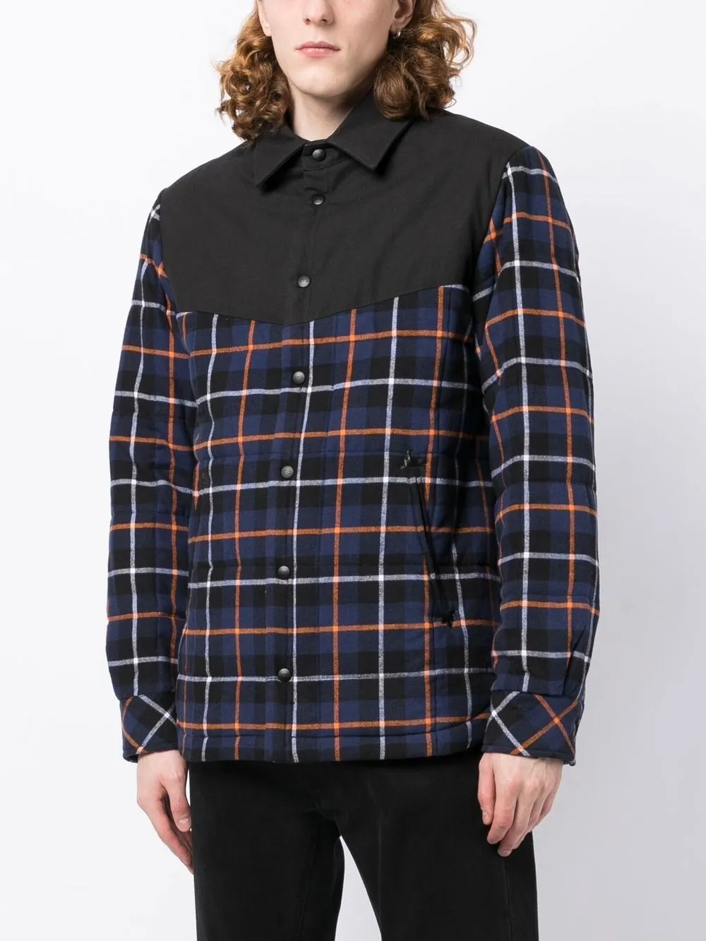 CROSS CHECK PADDED OVERSHIRT