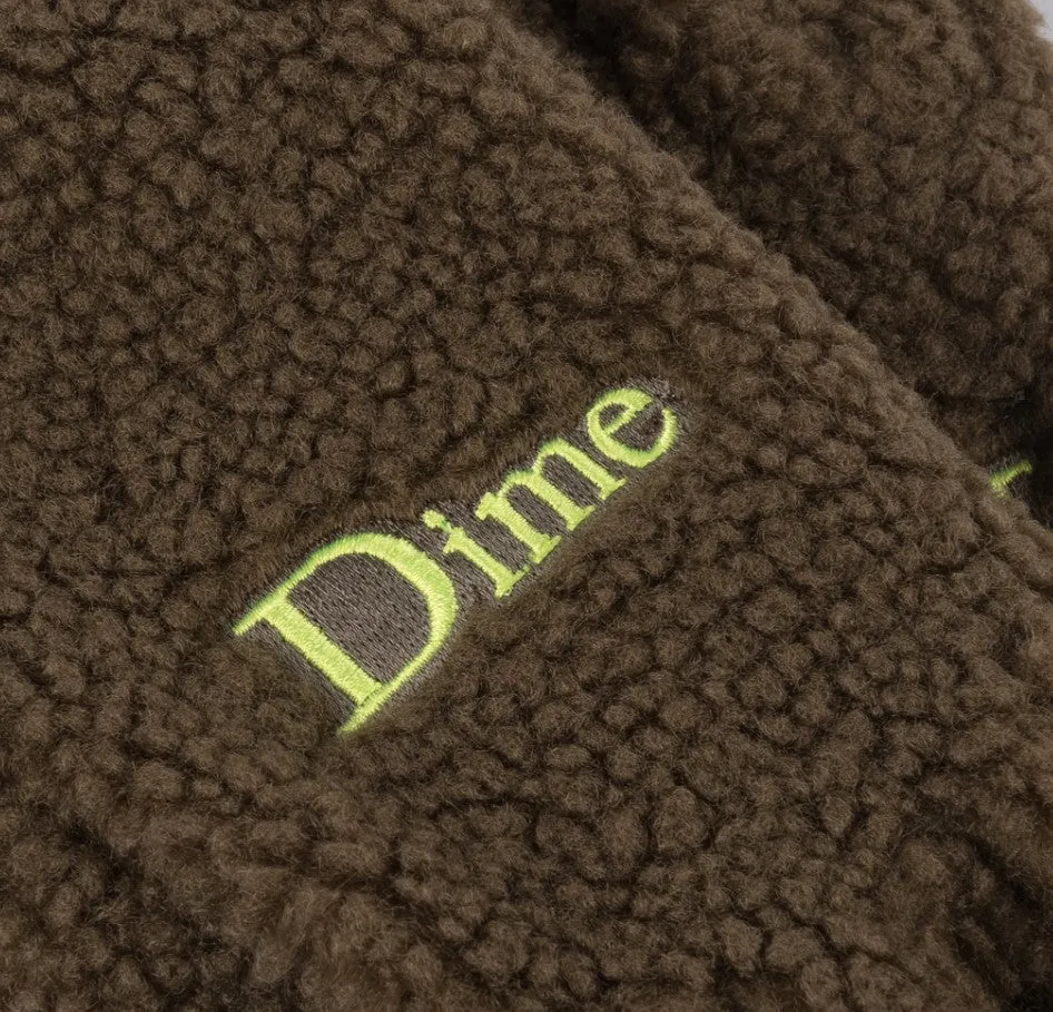 Dime Classic Polar Fleece Gloves / Military Brown