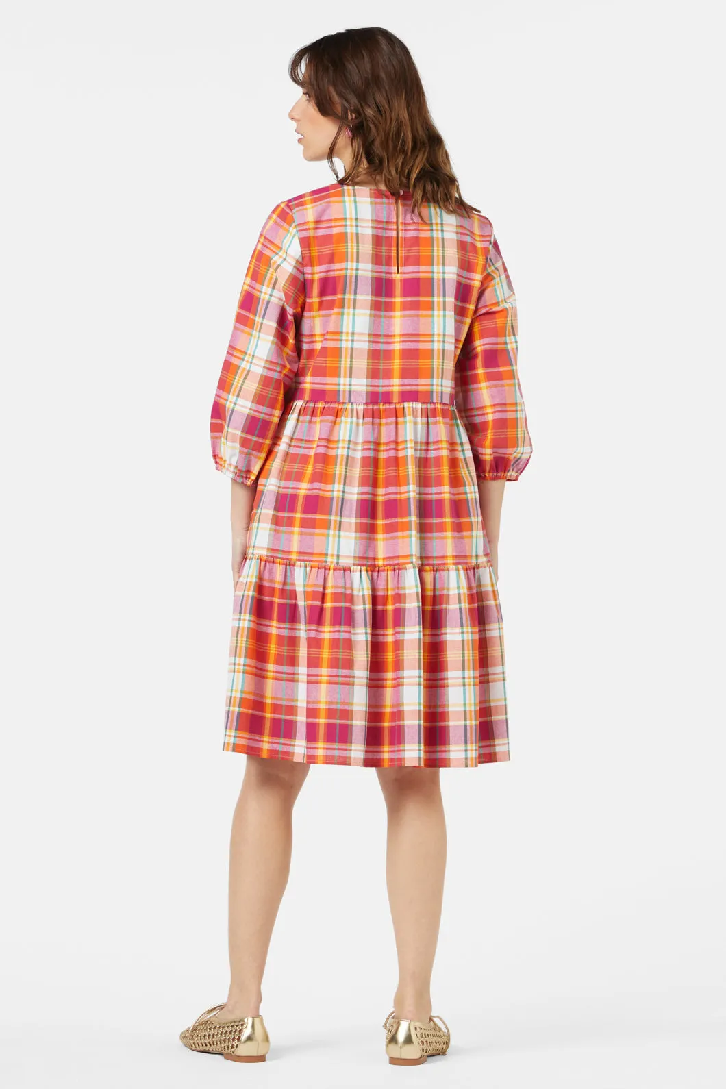 Field Check Dress