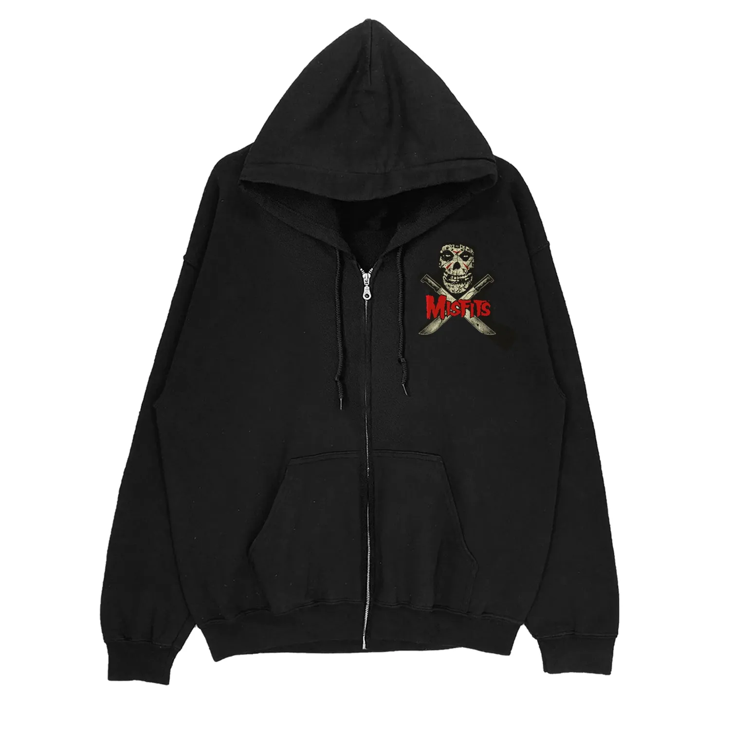 Fiend From Crystal Lake Zip Up Hoodie