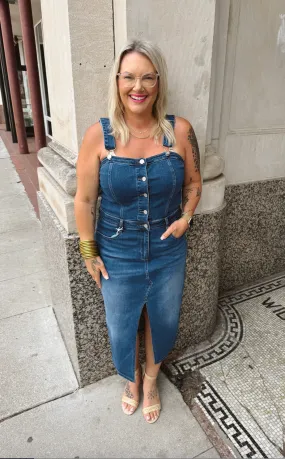 Frankie Overall Denim Dress