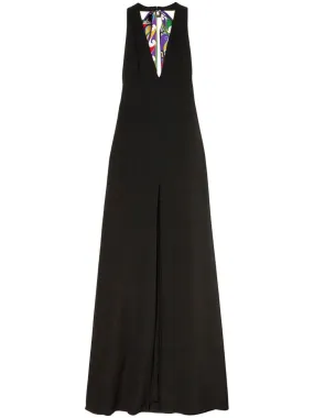 HALTERNECK MAXI DRESS