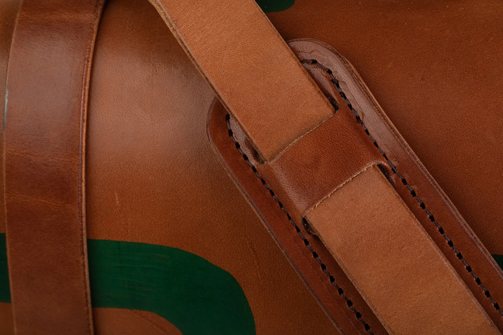 Hand Painted Porter Satchel // Buck Brown