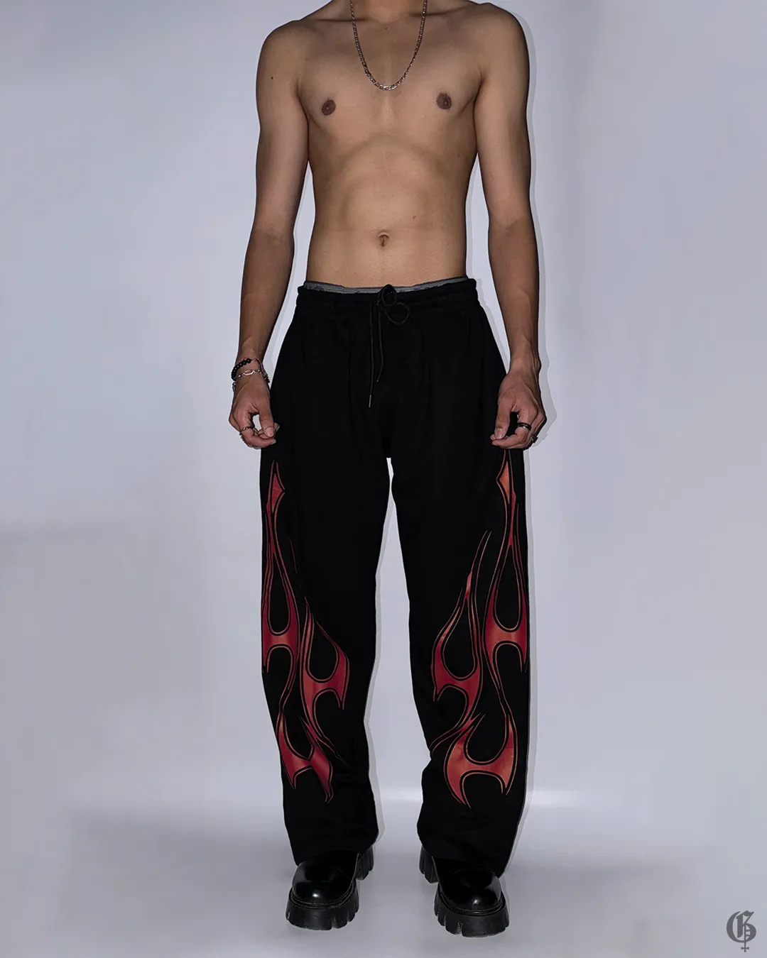 Heat Unisex Straight Fit Baggy Pants