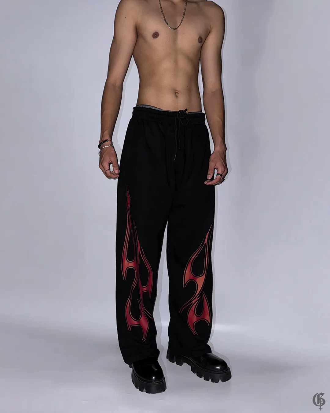 Heat Unisex Straight Fit Baggy Pants