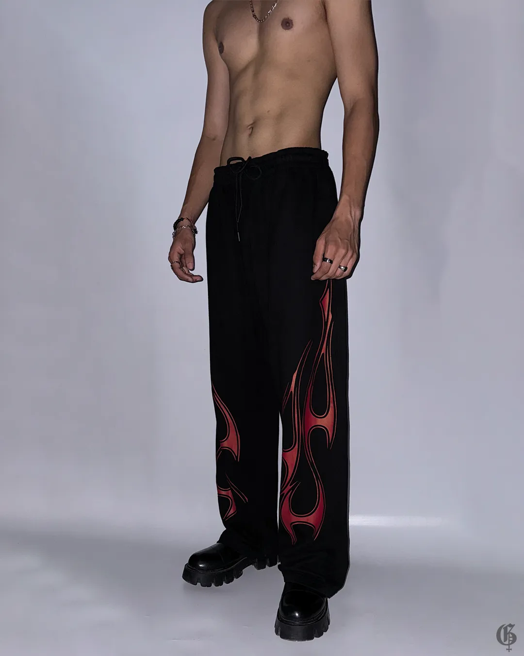 Heat Unisex Straight Fit Baggy Pants