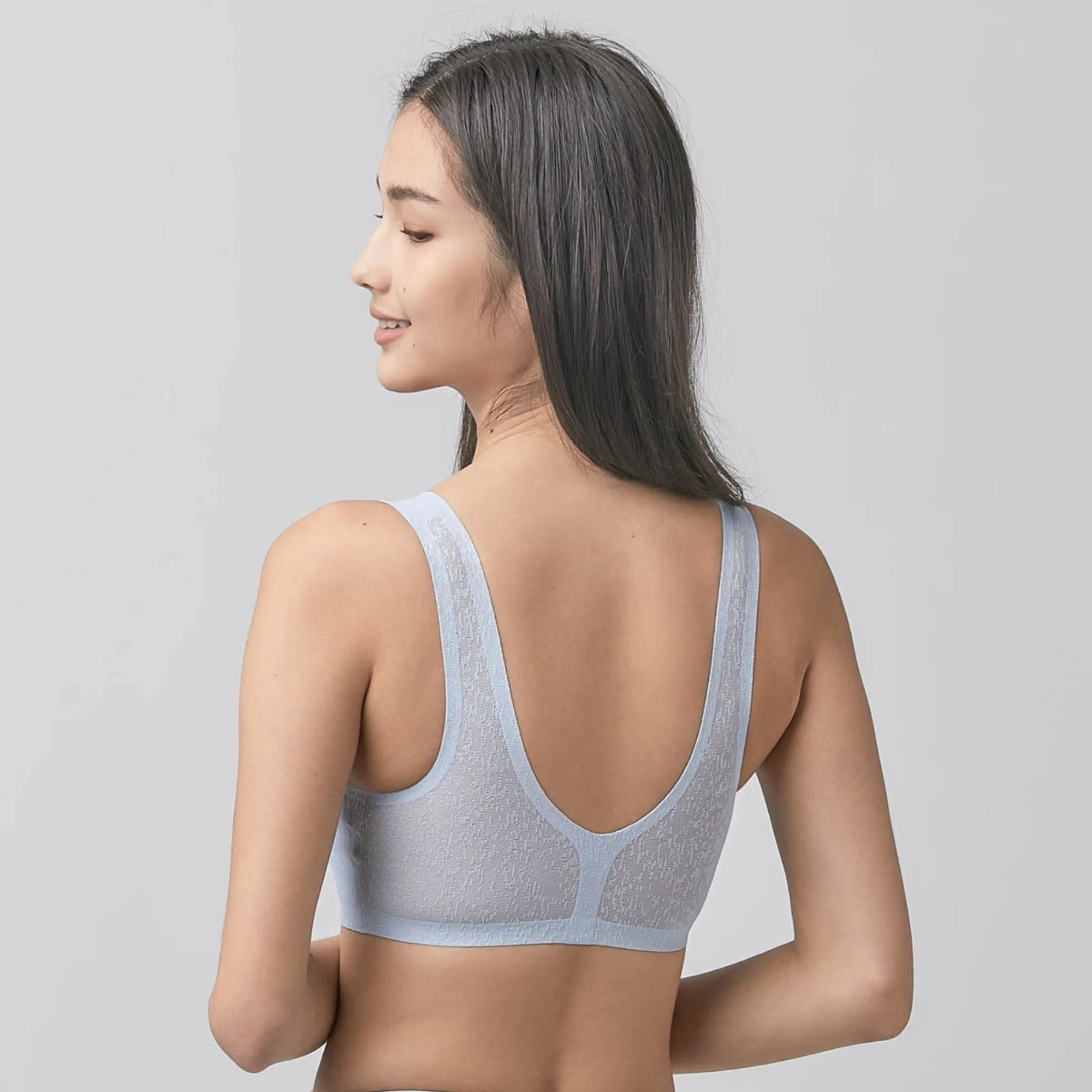 Invisible Lightmesh Extra Skin™ Bra Top - Skyway