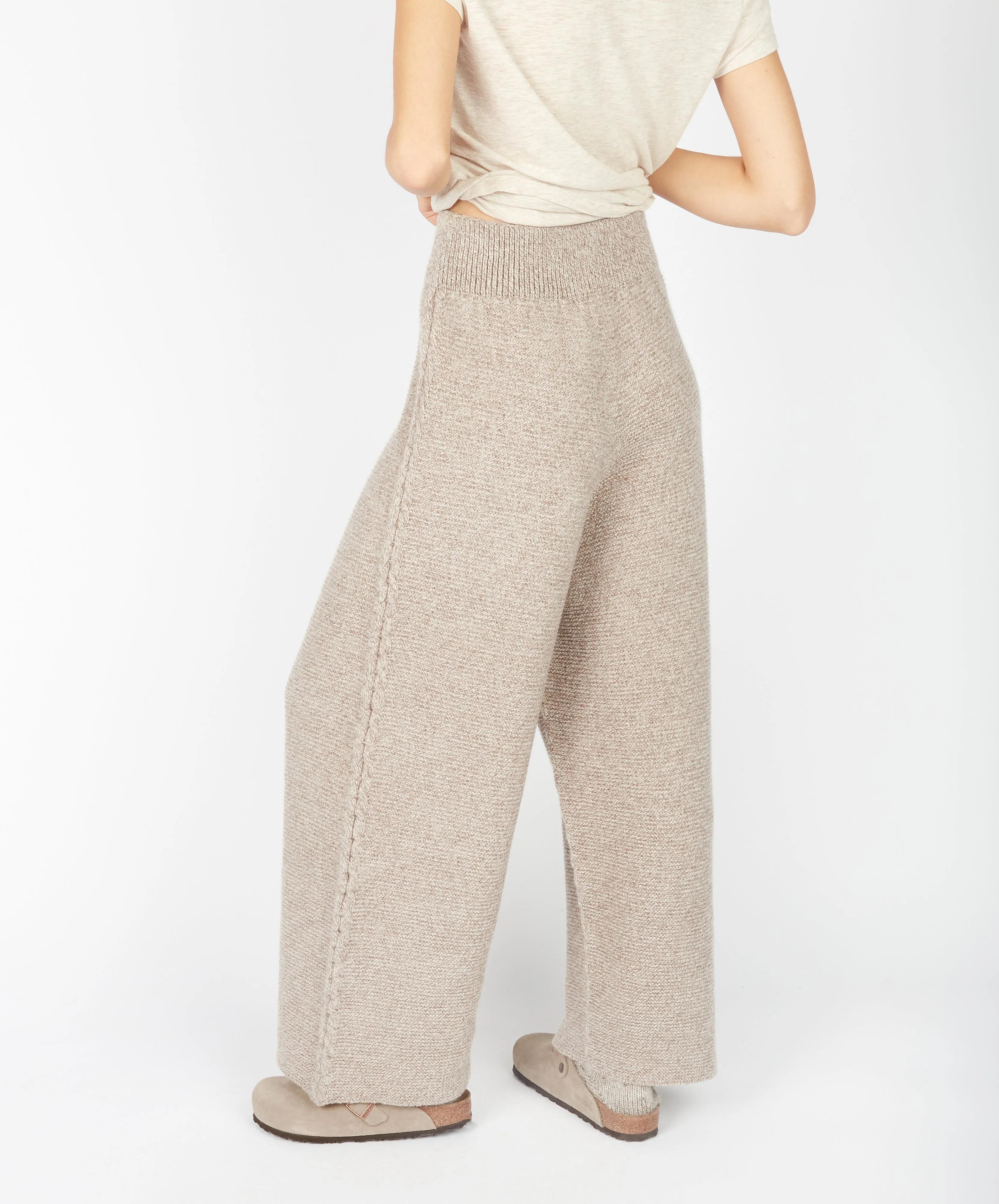 Irish - Kestrel Cropped Trousers - Eggshell