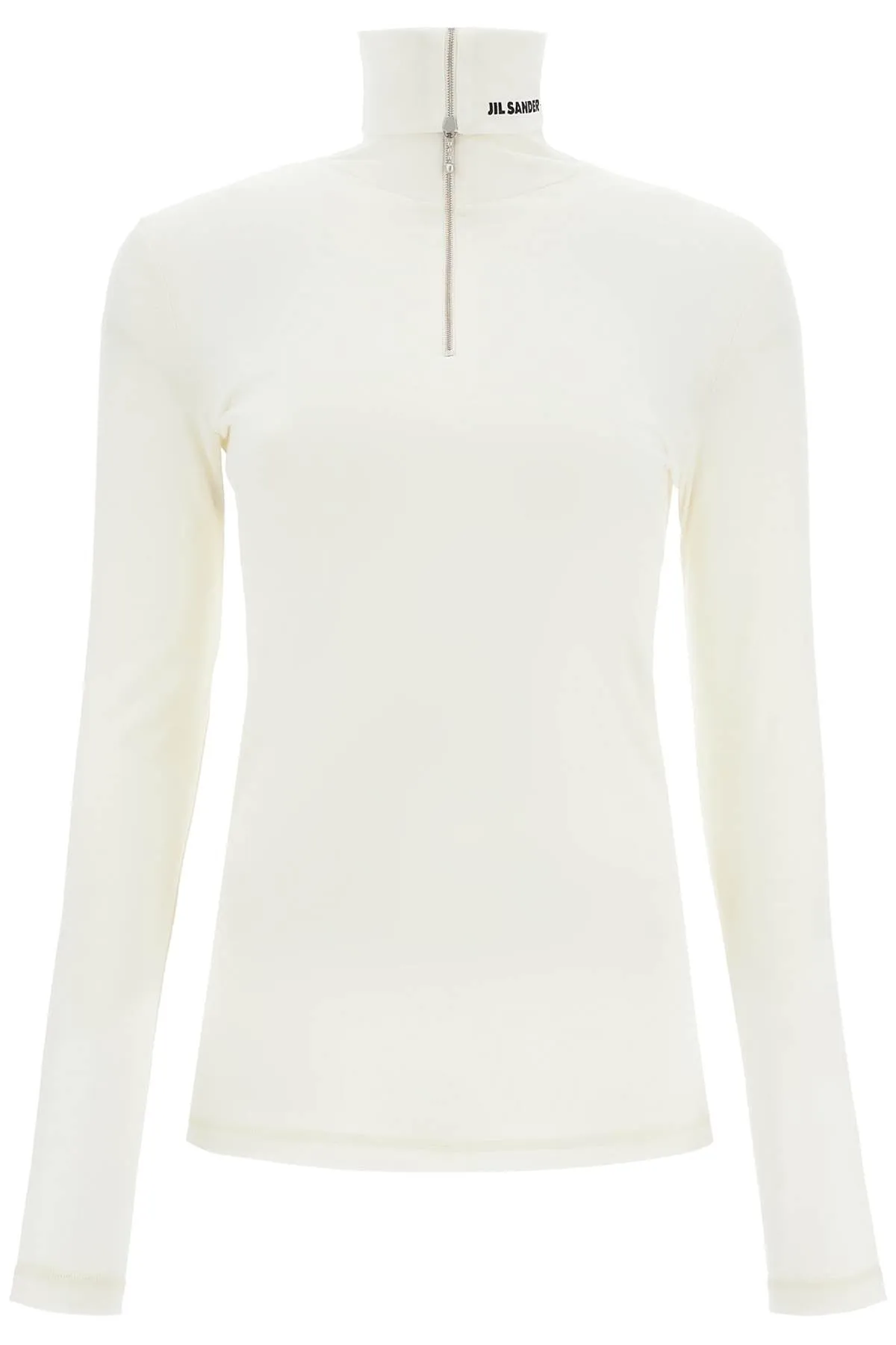 JIL SANDER long-sleeved t-shirt with zipper