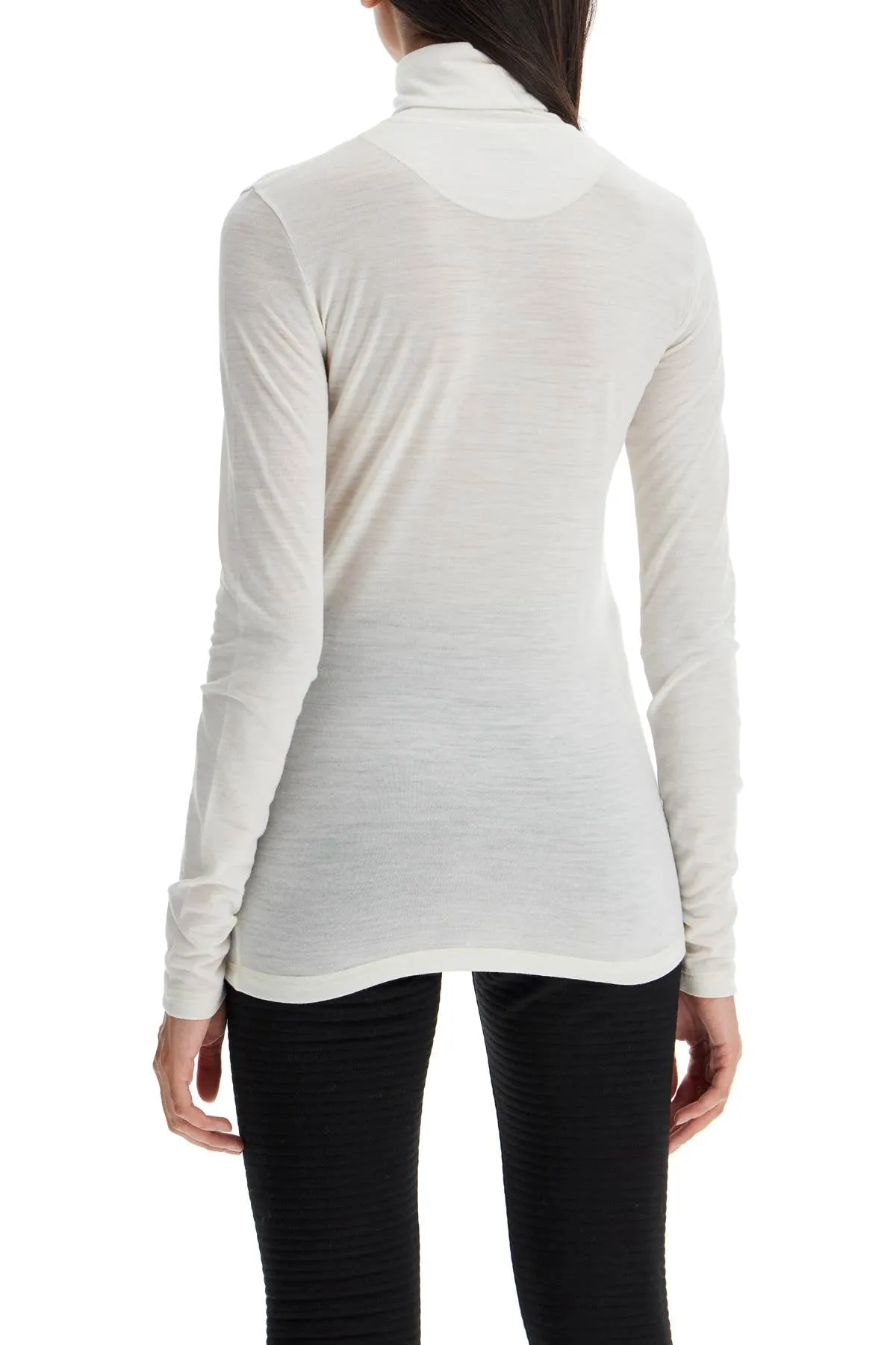 JIL SANDER long-sleeved t-shirt with zipper