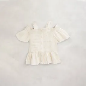 Kids Porcelain Frill Top