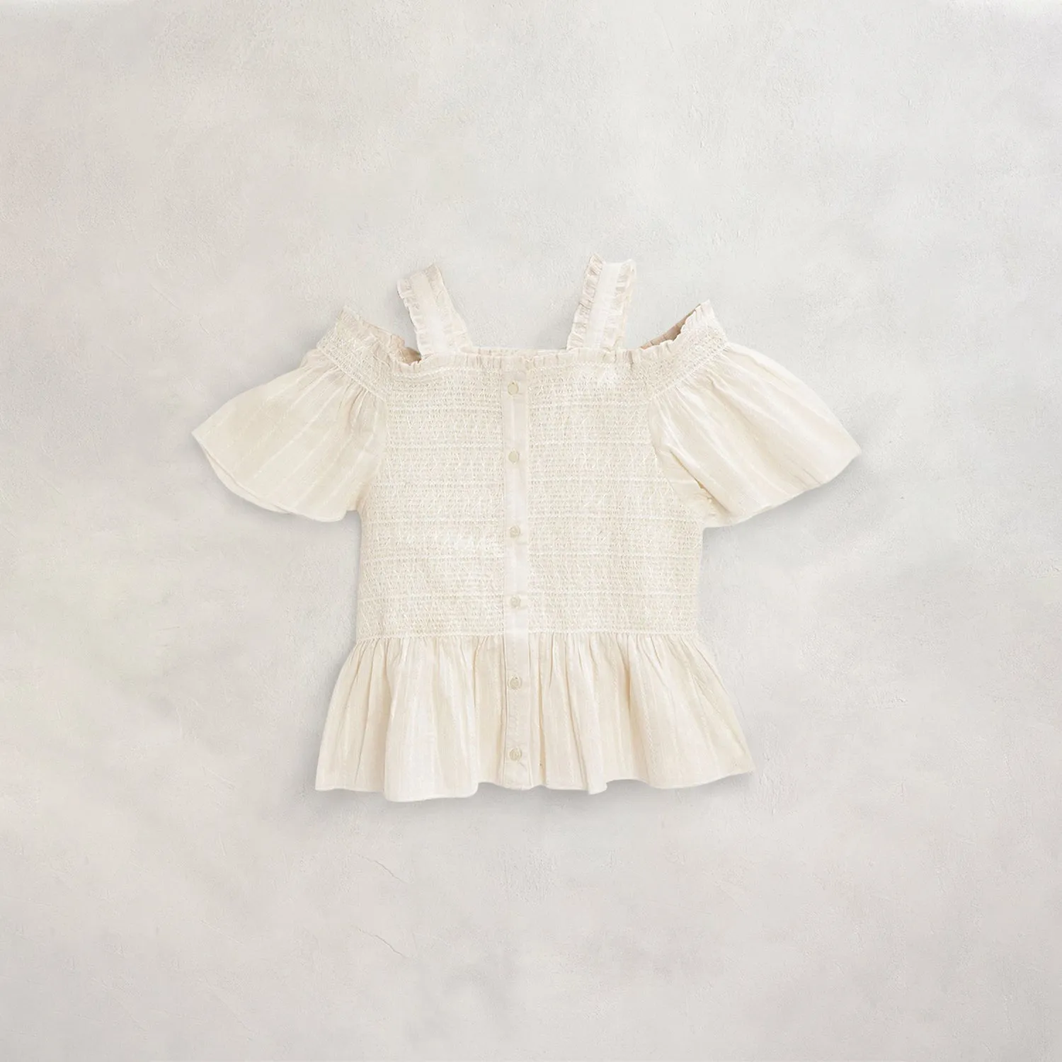 Kids Porcelain Frill Top