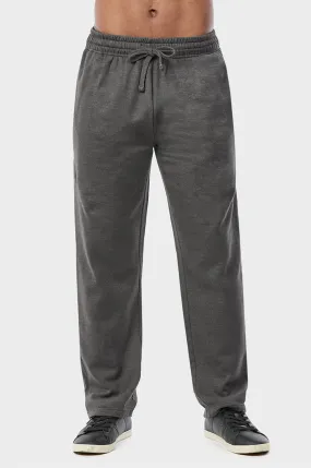 KNOCKER MEN'S MEDIUMWEIGHT FLEECE SWEATPANTS (SP1010_CH-GR)