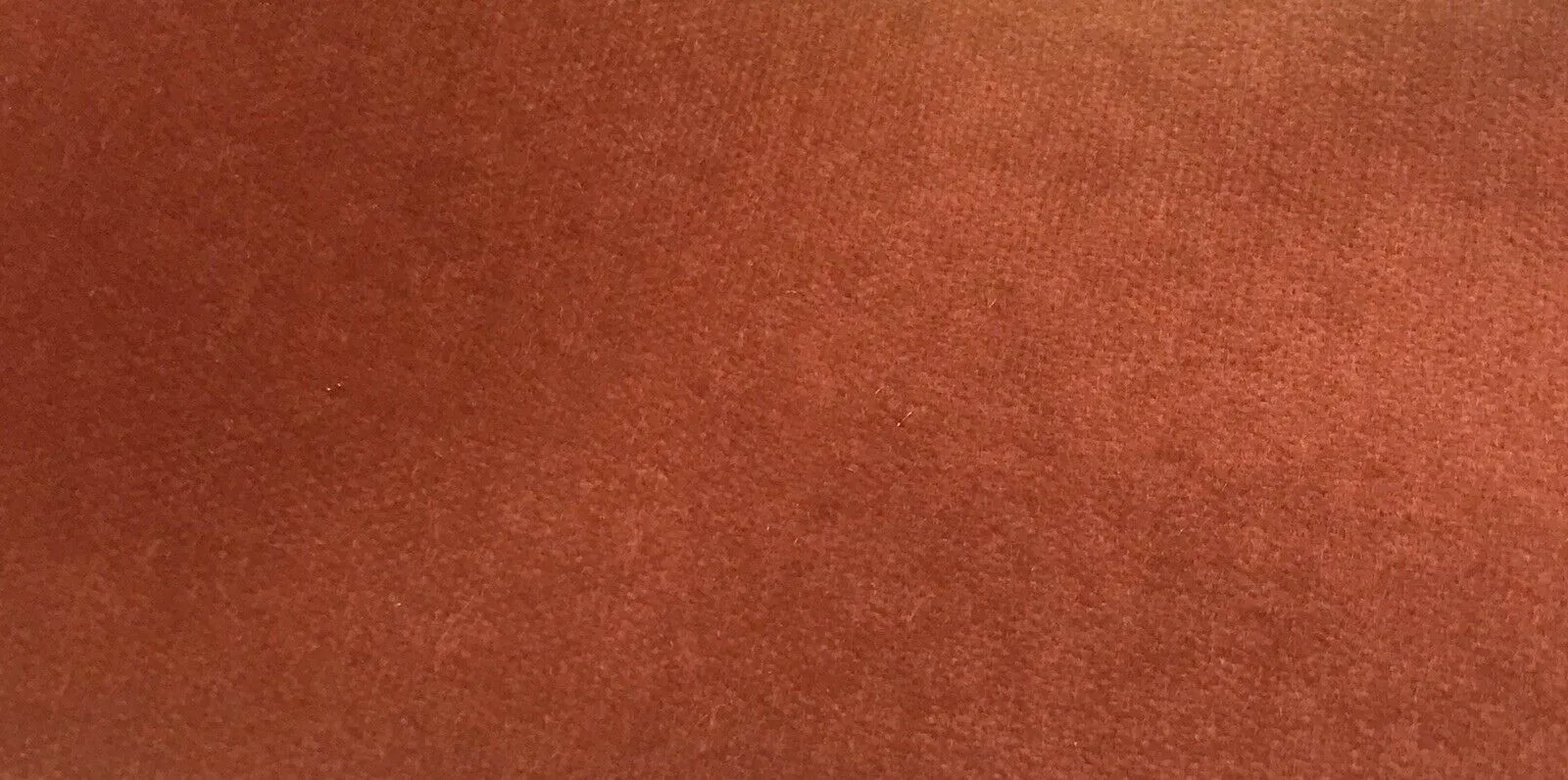 NEW Designer Soft Velvet Upholstery Fabric - Cinnamon Brown- By The Yard