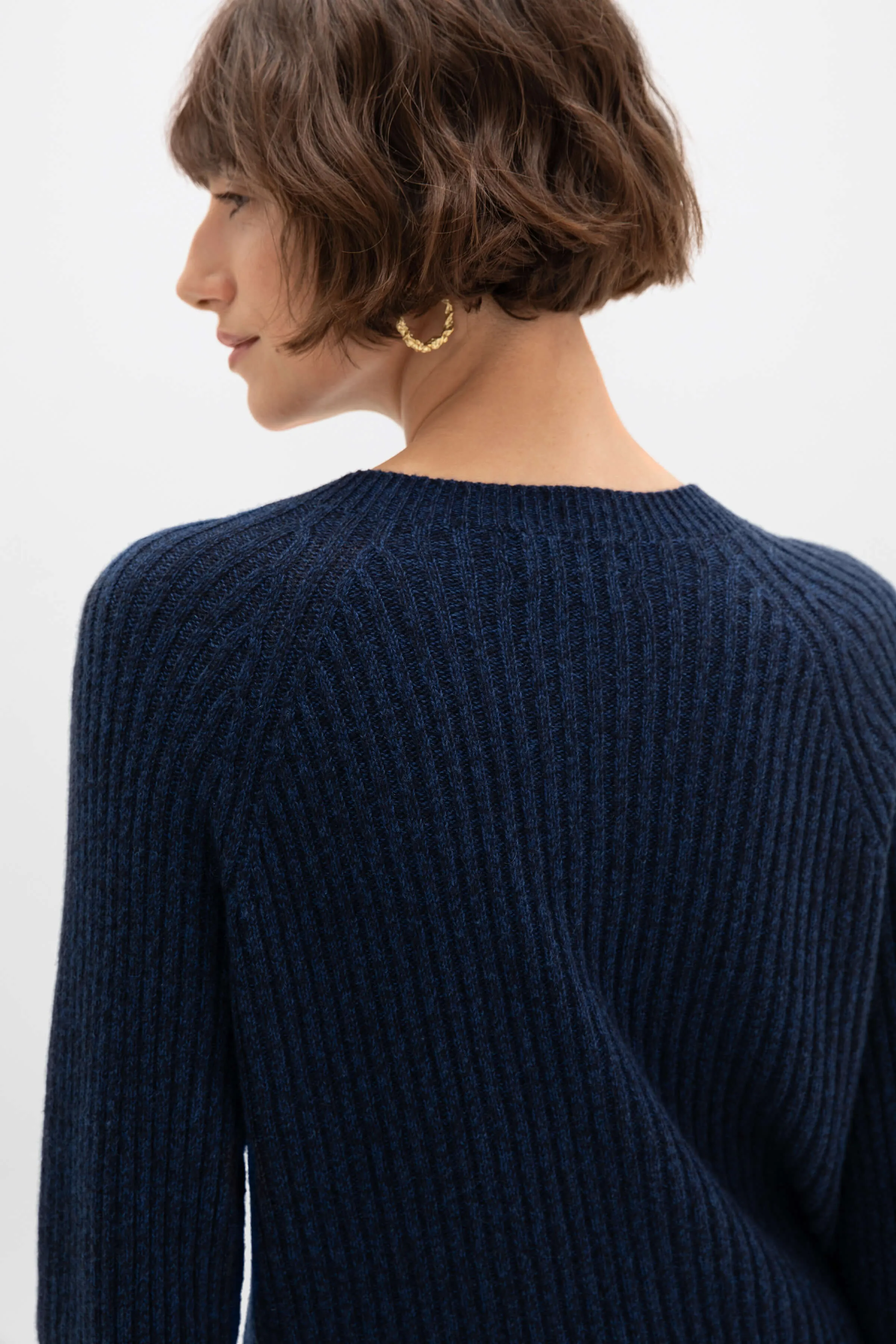 Ribbed Cashmere Jumper