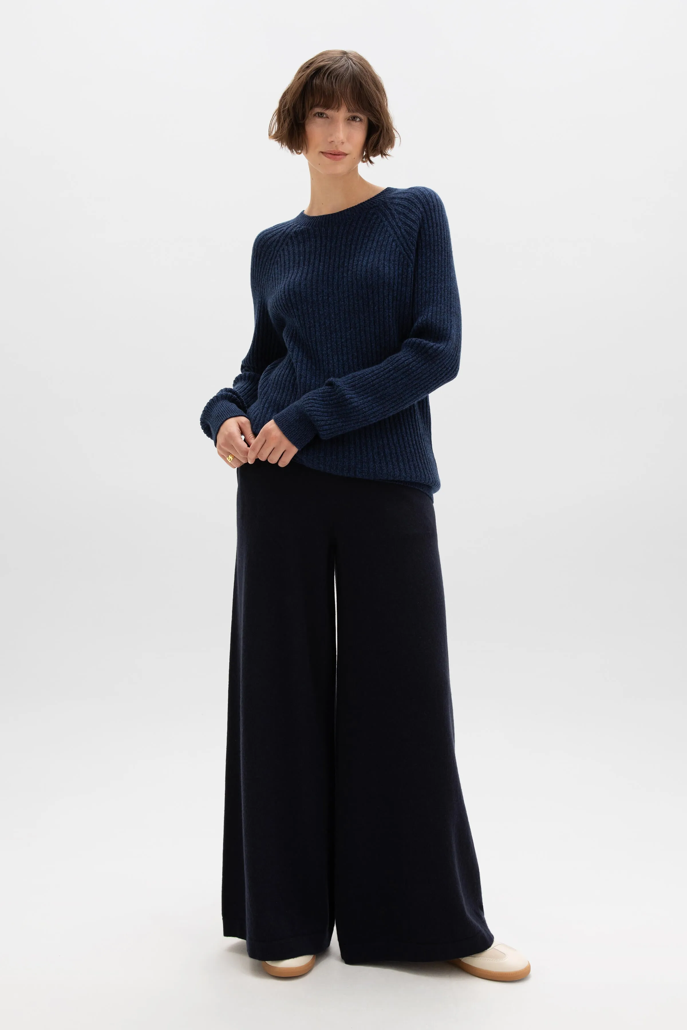 Ribbed Cashmere Jumper