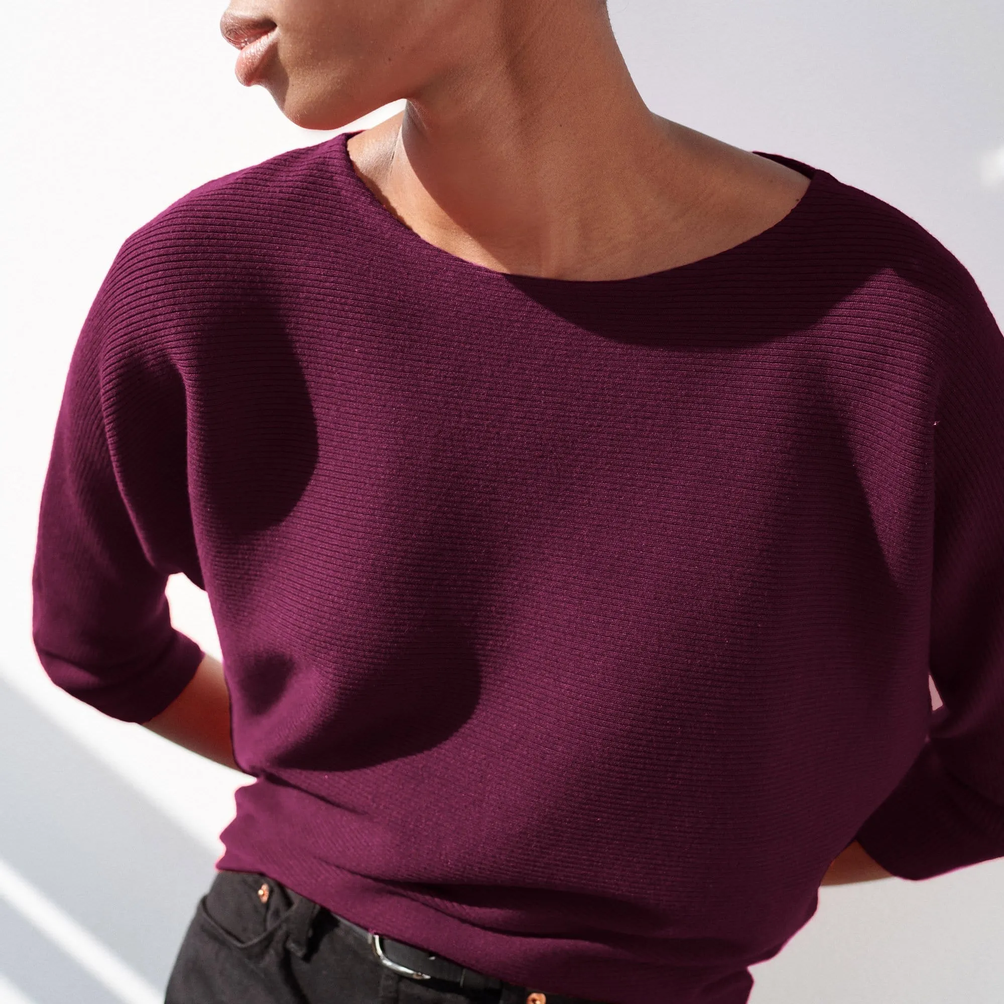 Ribbed Pullover