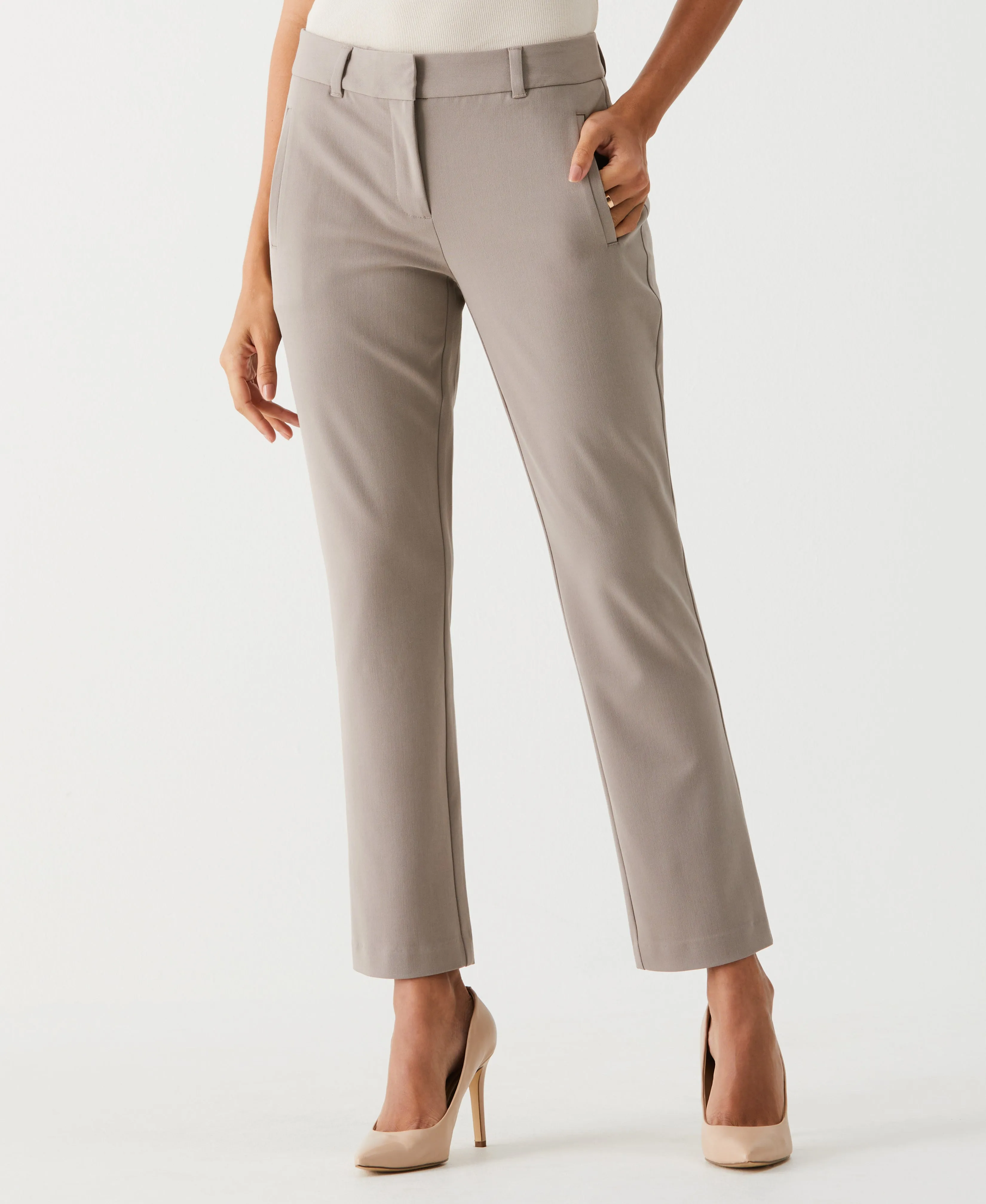 Straight Leg Ankle Pant