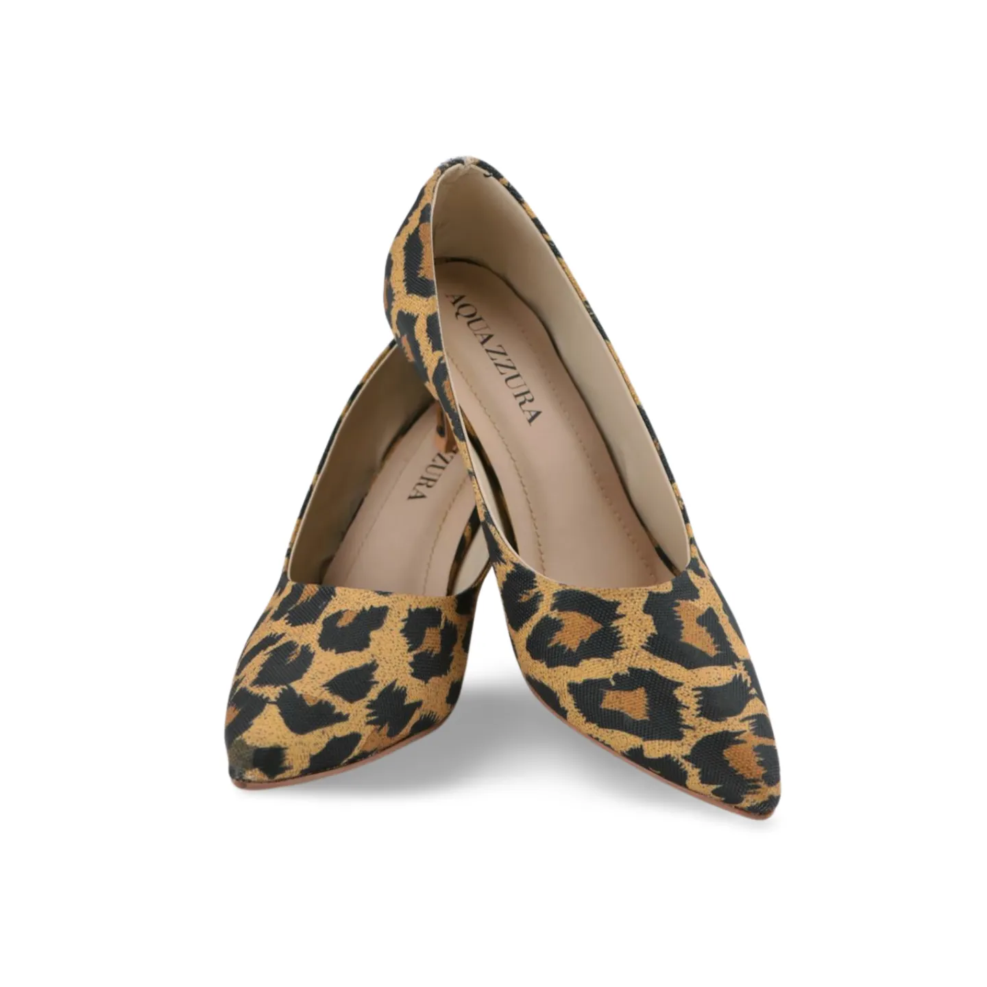 Stylish Leopard Print Kitten Heels -1019