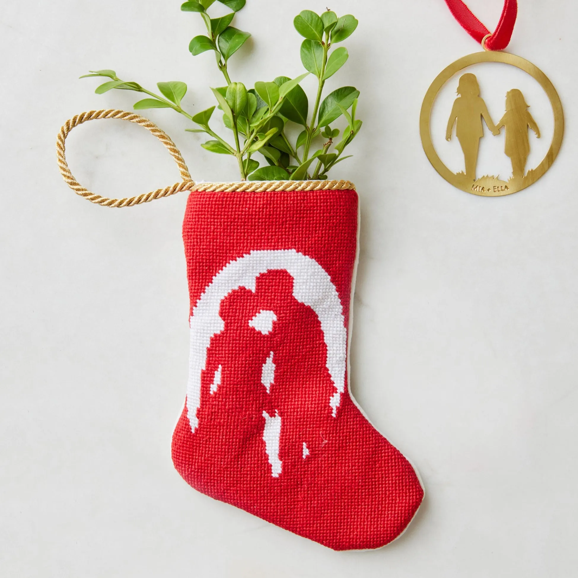 Together Forever Vana Chupp   Bauble Stockings