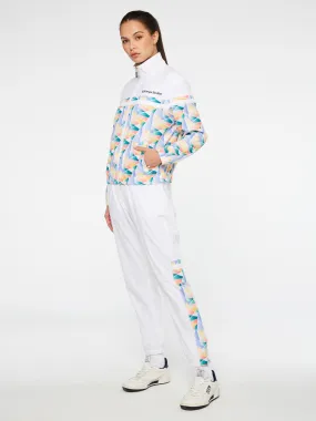 Women's Mosaico Tracksuit-White/Multi